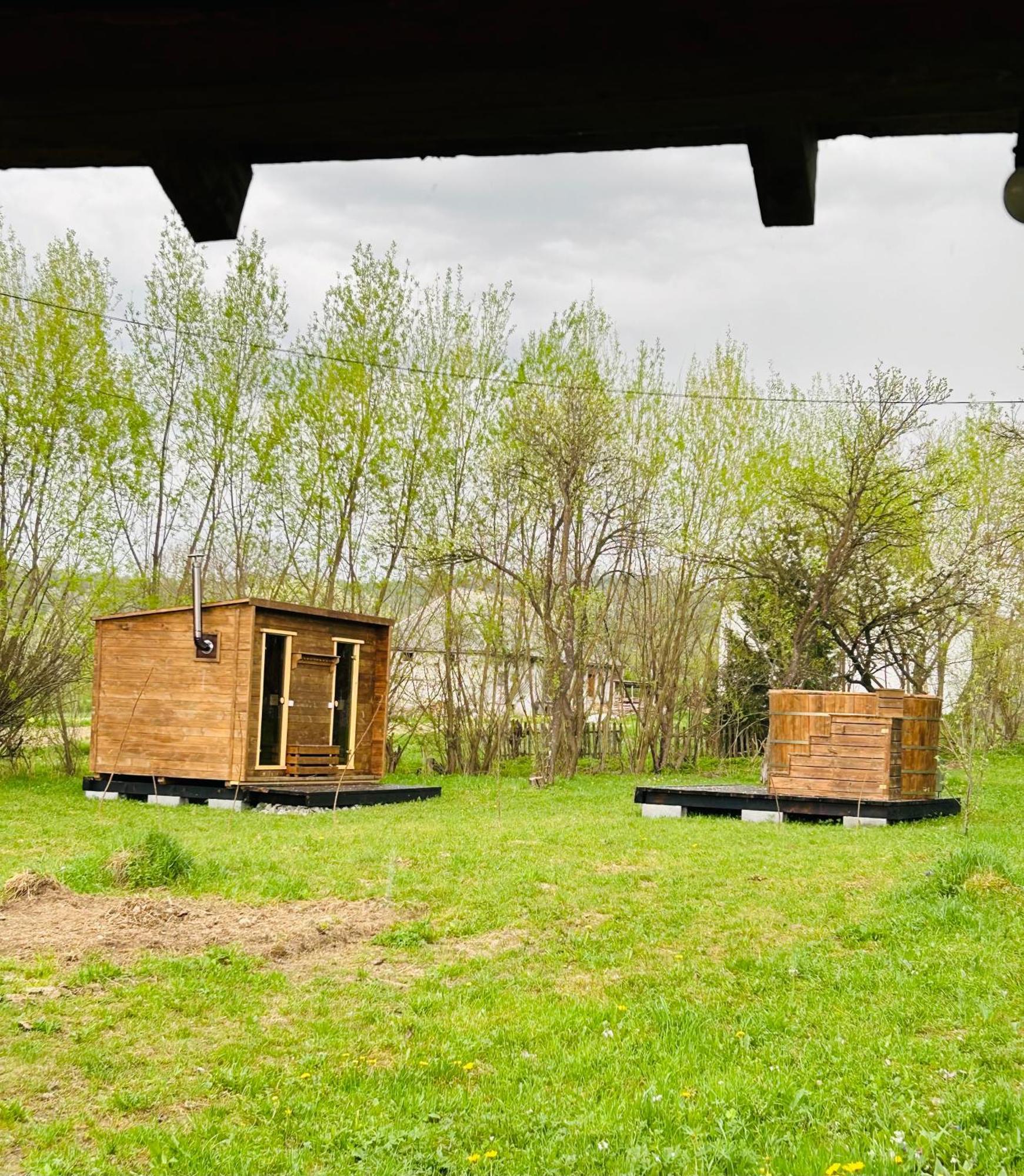 Small Apartment In Breb S Cosy Barn Exterior foto